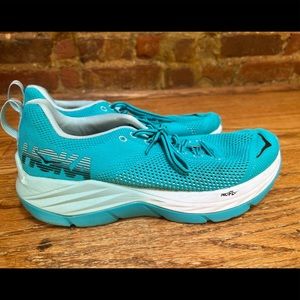 Hoka ProFly Teal Blue Size 9